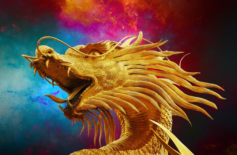 Dragon Garden Statue